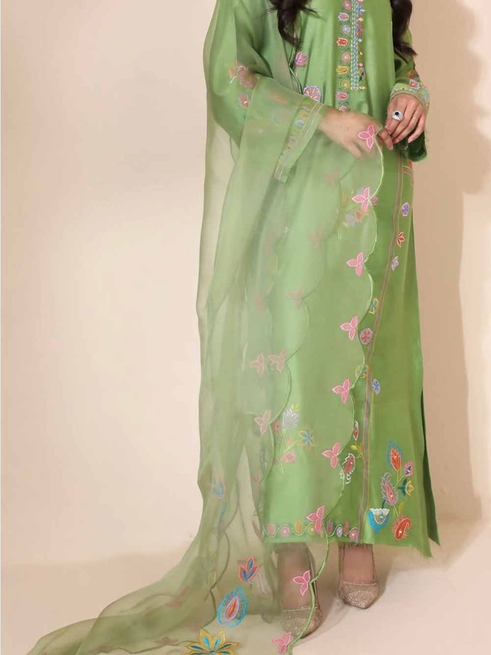 Pakistani designer outfit
